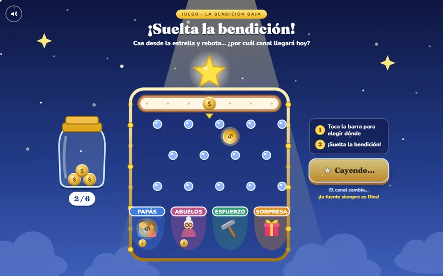 Suelta la bendición